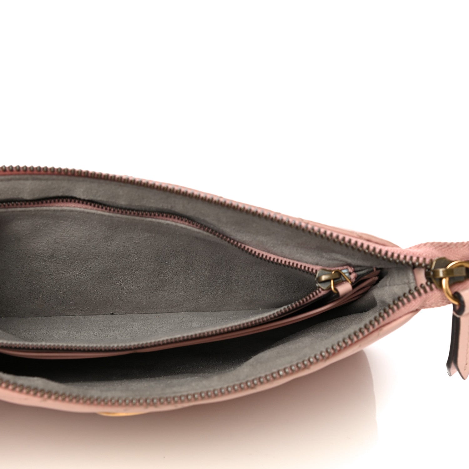 Gucci Calfskin Matelasse Mini GG Marmont Chain Bag Perfect Pink 5 of 11