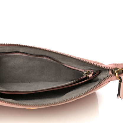 Gucci Calfskin Matelasse Mini GG Marmont Chain Bag Perfect Pink 5 of 11