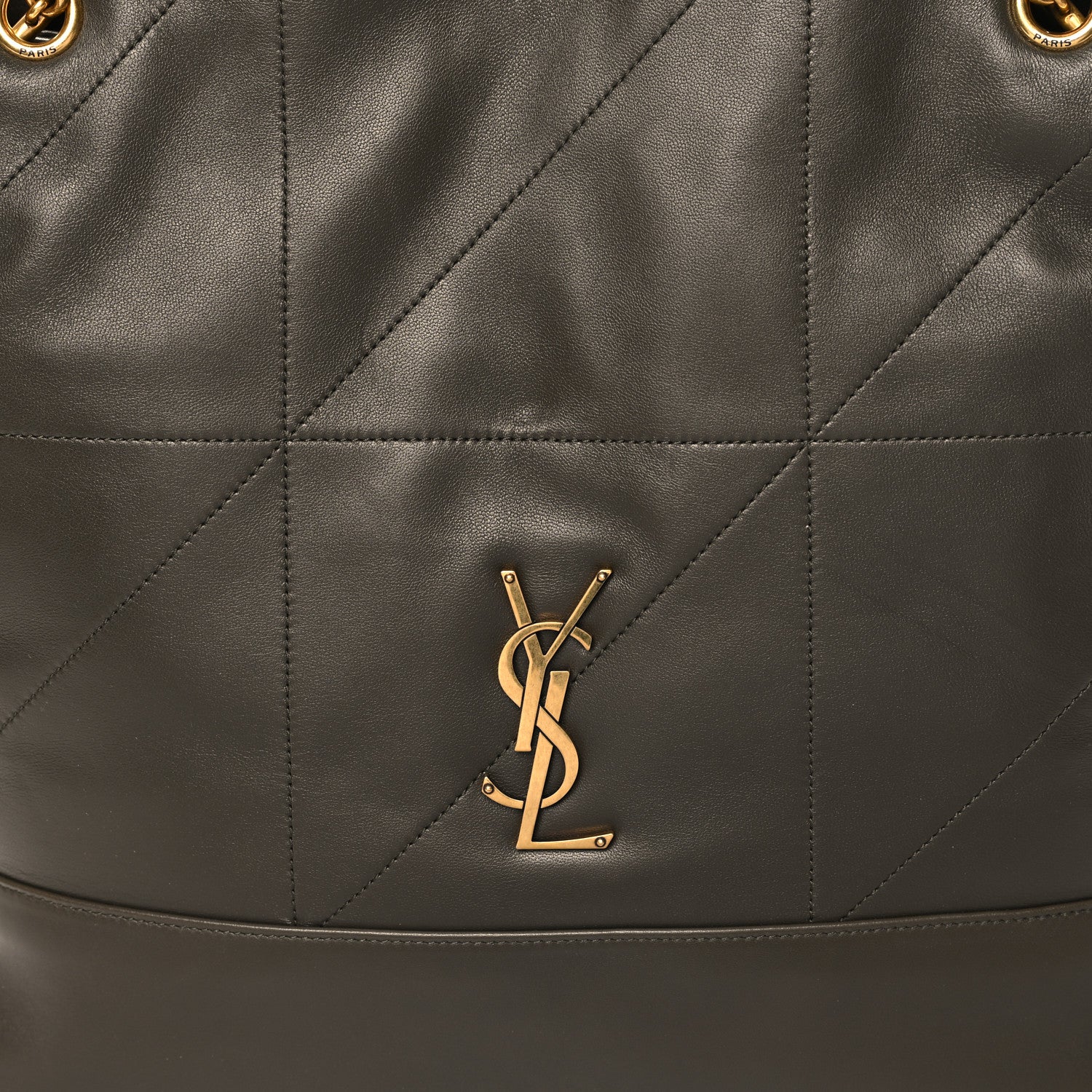 Saint Laurent Lambskin Jamie Shopping Tote Light Musk 9 of 11