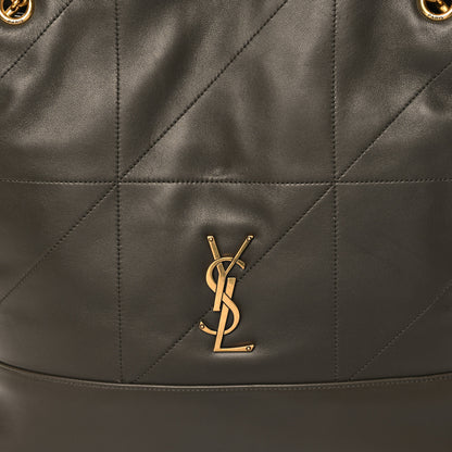 Saint Laurent Lambskin Jamie Shopping Tote Light Musk 9 of 11