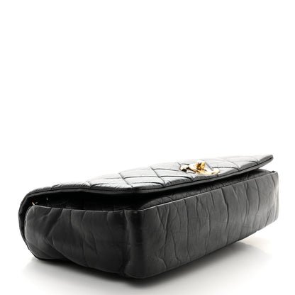 Chanel Aged Calfskin Quilted Small Pondichery Flap Black 4 of 10