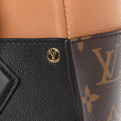 Louis Vuitton Calfskin Monogram On My Side Black 24 of 29