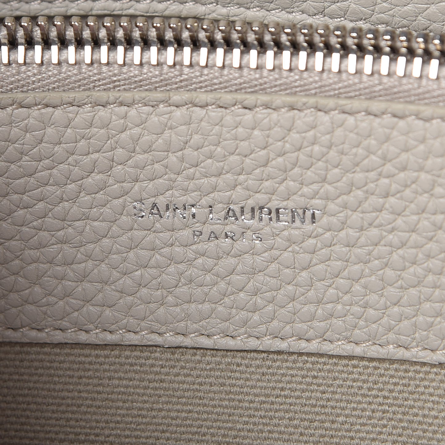 Grained Calfskin Baby Sac De Jour Souple Ivory