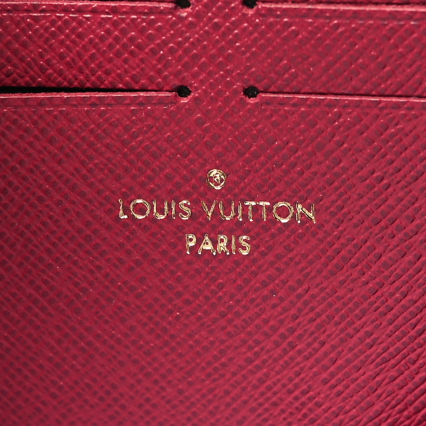 Monogram Clemence Wallet Fuchsia
