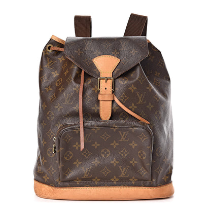 Louis Vuitton Monogram Montsouris GM Backpack 1 of 12