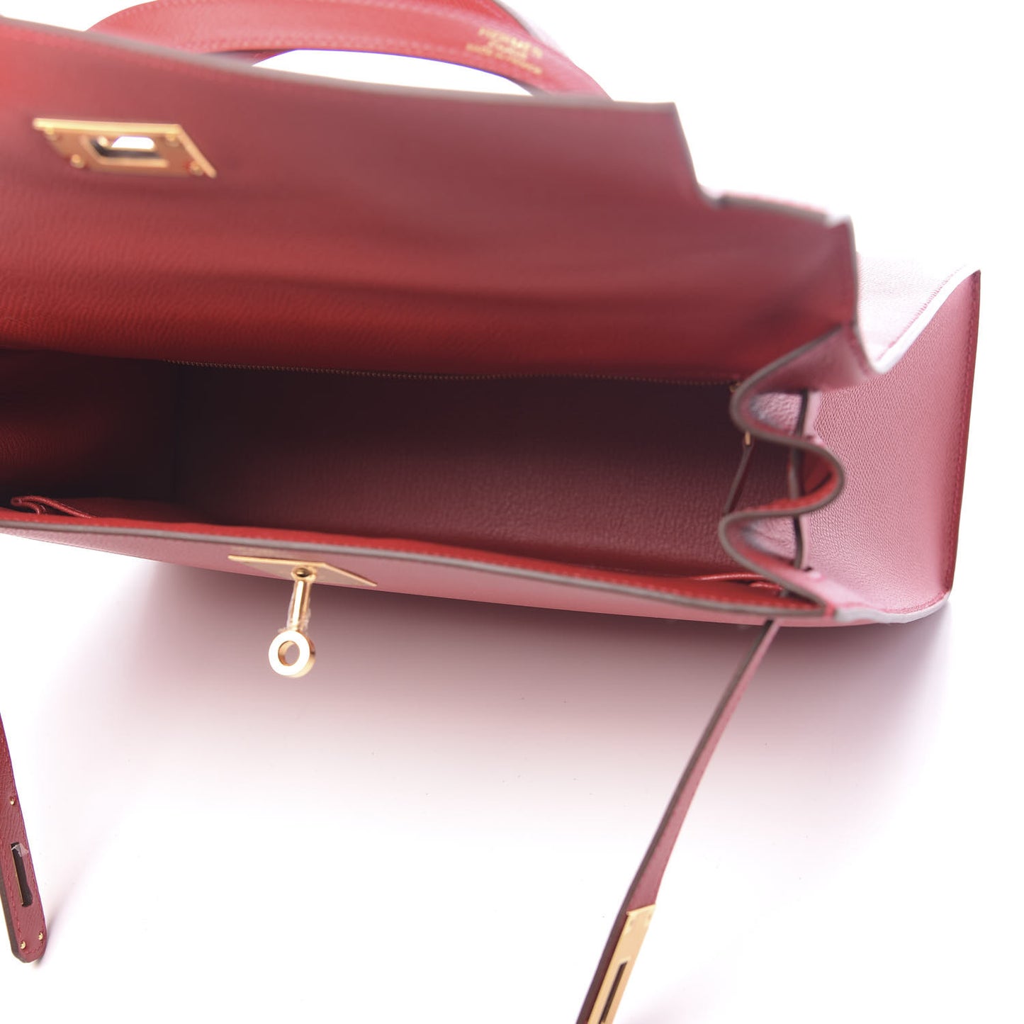 Epsom Kelly Sellier 32 Rouge Casaque