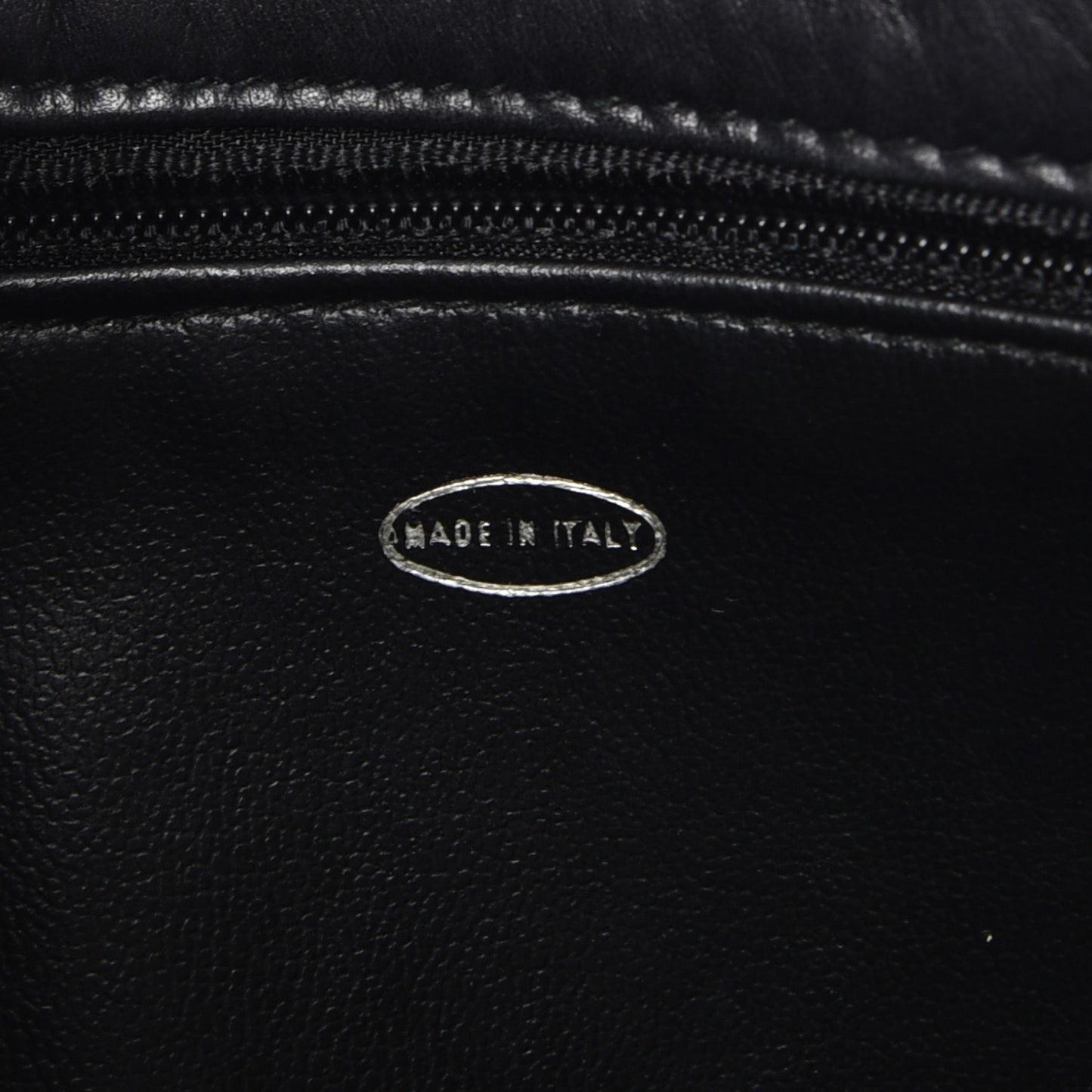 Lambskin Quilted Shoulder Bag Black