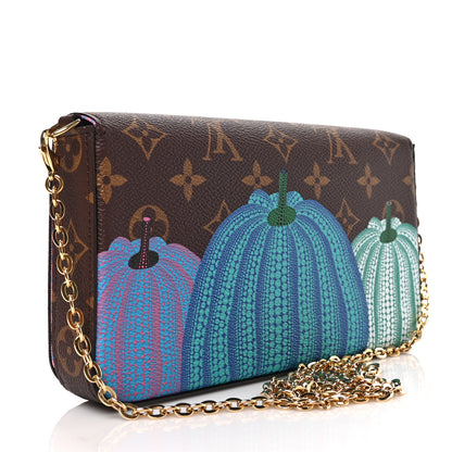 Louis Vuitton LOUIS VUITTON LV X YK Monogram Pumpkins Pochette Felicie 3 of 9