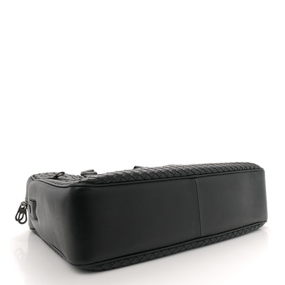Bottega Veneta Nappa Intrecciato Briefcase Black 4 of 11