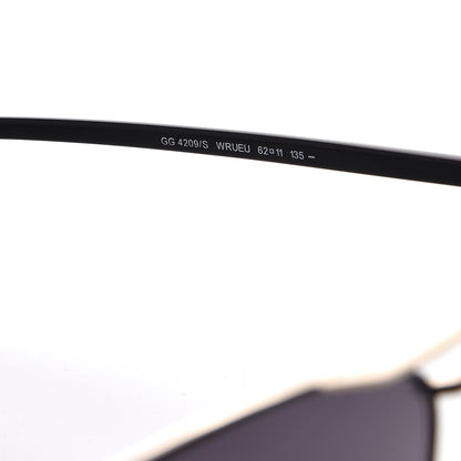 Gucci Aviator GG 4209/S Sunglasses Black 7 of 8