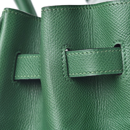 Hermes Epsom Birkin 35 Vert Bengale 18 of 28