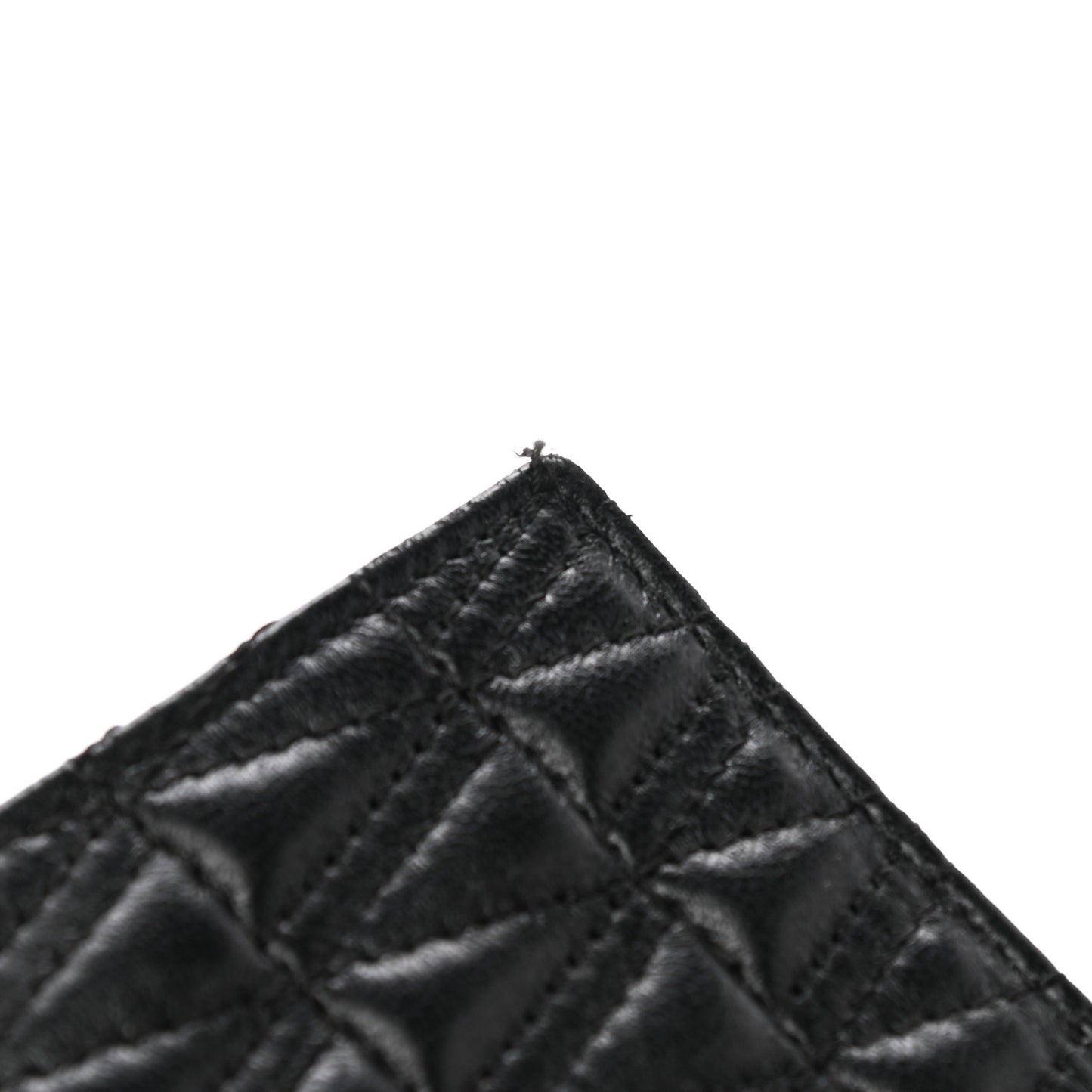 Nappa Barocco Quilted Virtus Bifold Wallet Black