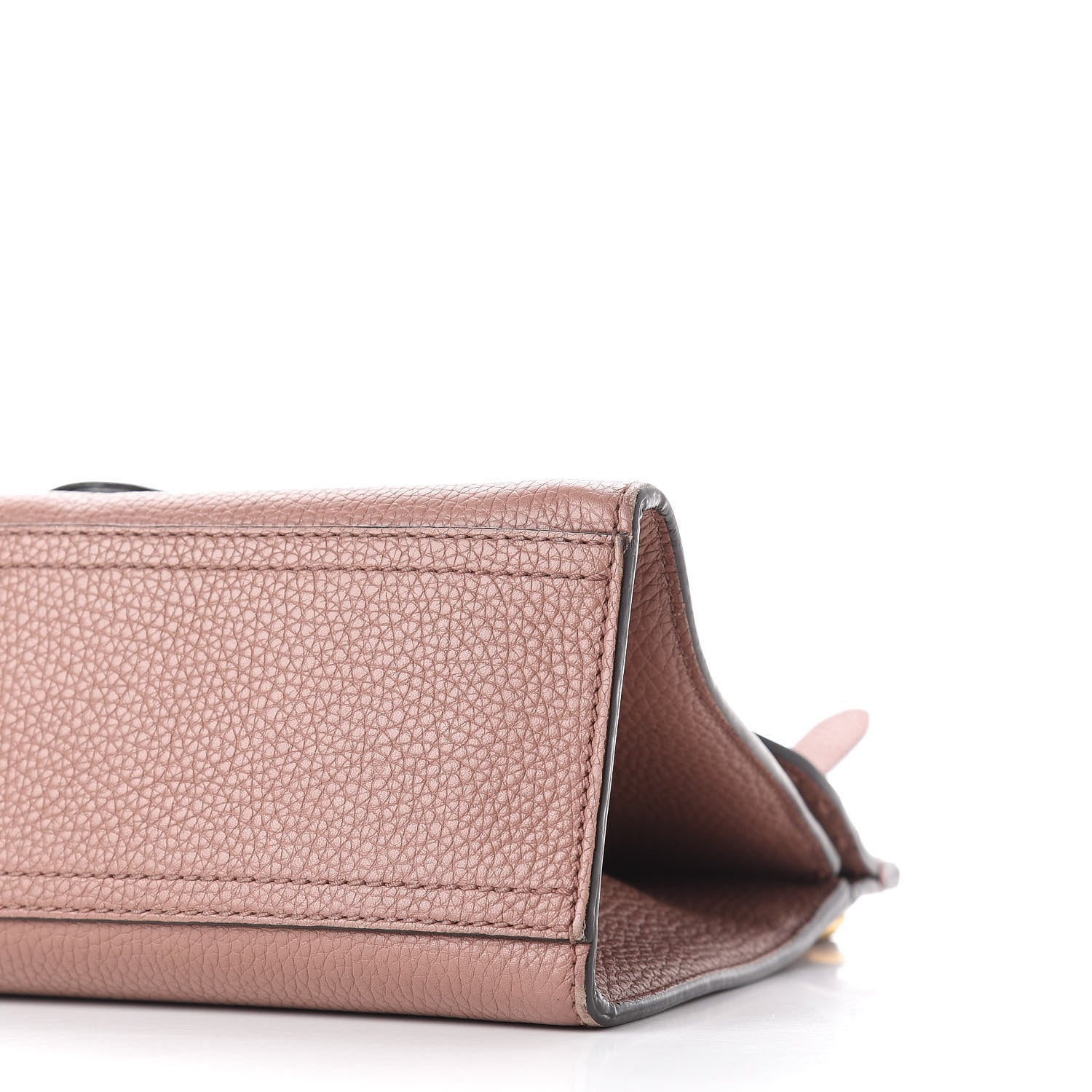 Gucci Calfskin Mini GG Marmont Top Handle Bag Rosy Phard 8 of 11