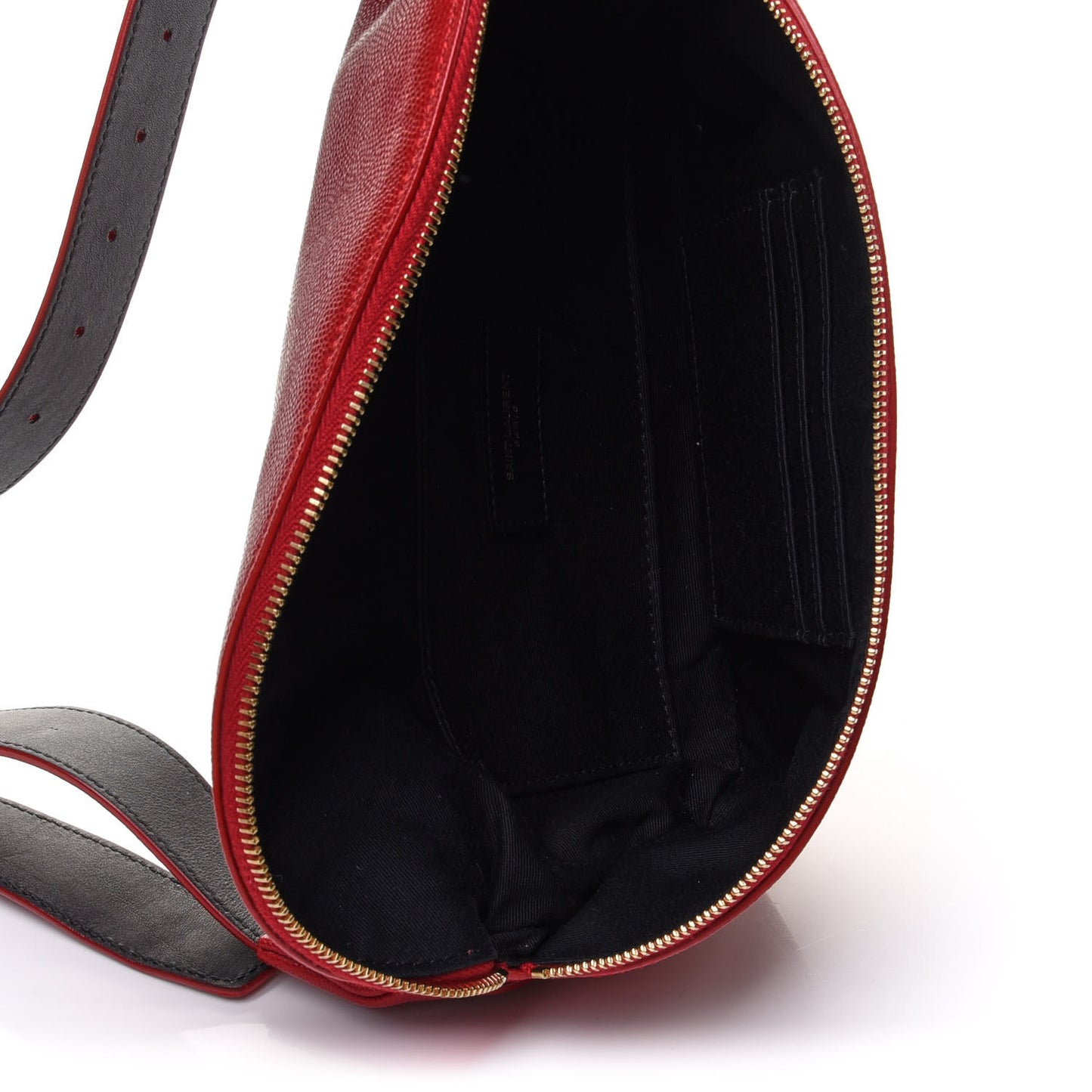 Grain De Poudre Monogram Belt Bag Rouge Eros
