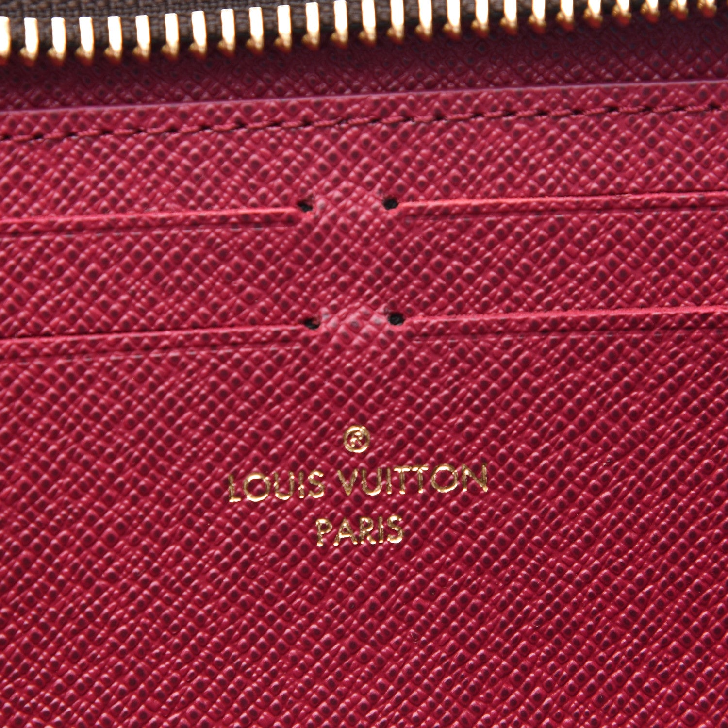 Louis Vuitton Monogram Clemence Wallet Fuchsia 6 of 6
