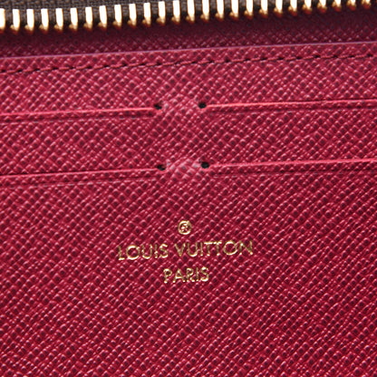 Louis Vuitton Monogram Clemence Wallet Fuchsia 6 of 6