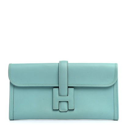 Hermes Swift Jige Elan 29 Clutch Bleu Atoll 1 of 8