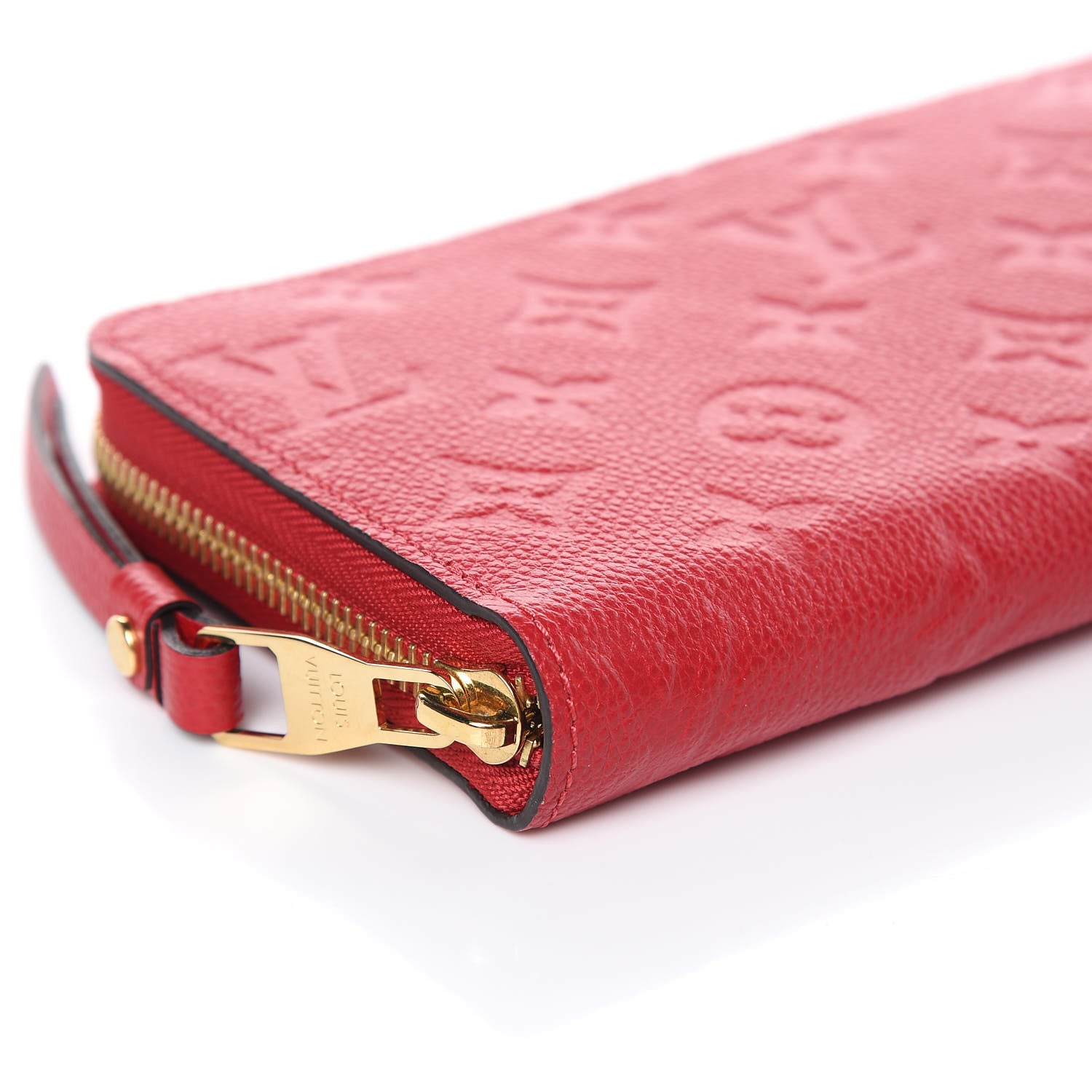 Louis Vuitton Empreinte Zippy Wallet Scarlet 9 of 12