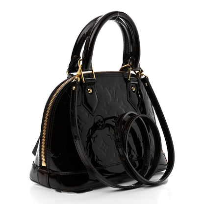 Louis Vuitton Vernis Alma BB Amarante 3 of 8
