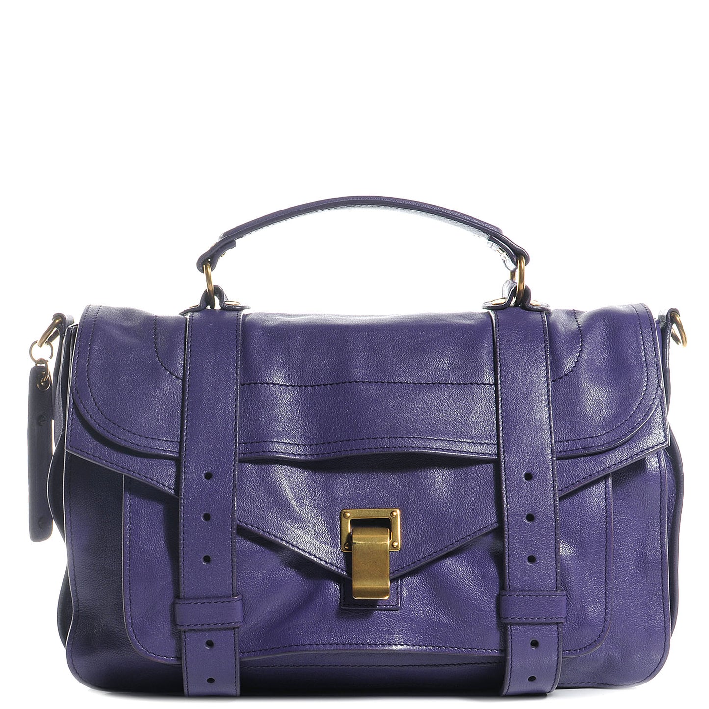 Lambskin PS1 Medium Satchel Violet