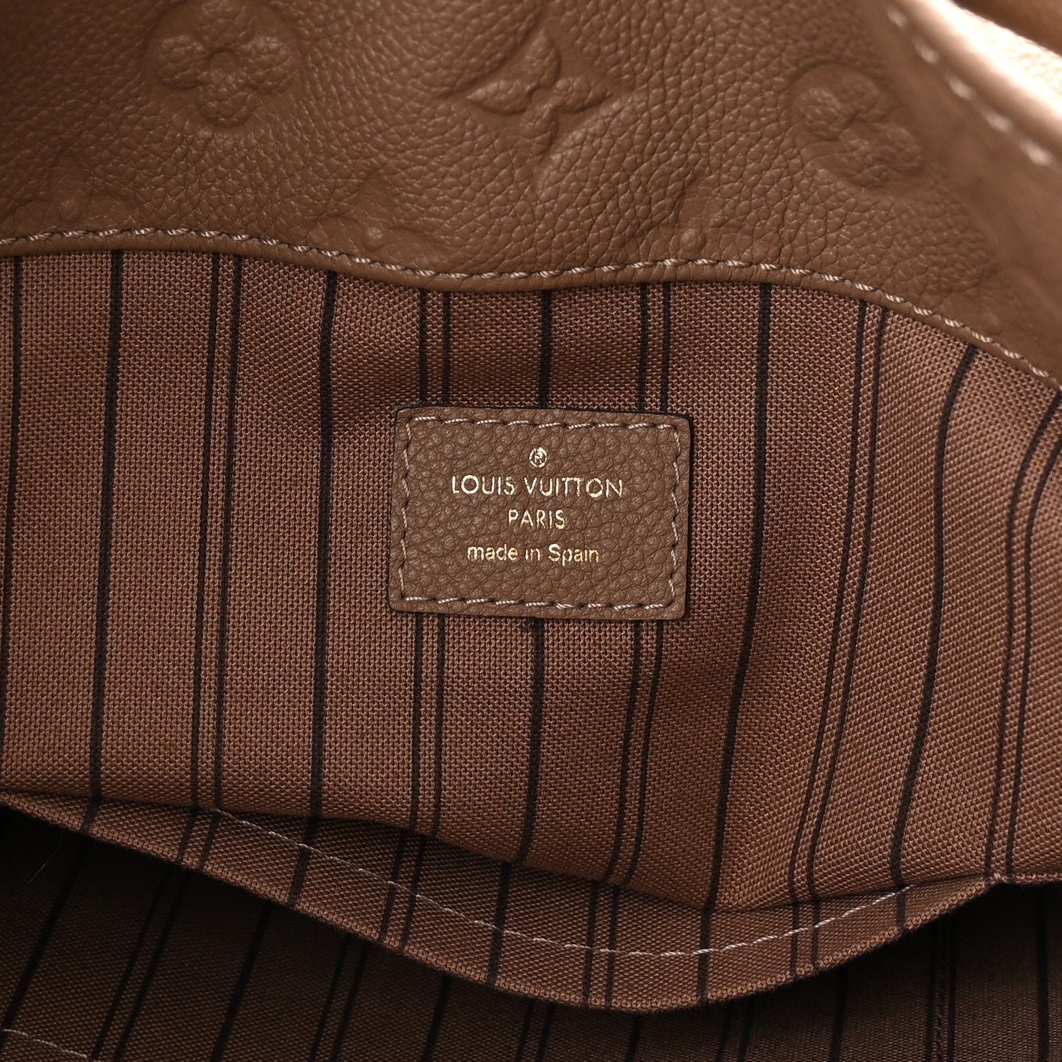 Louis Vuitton Empreinte Artsy MM Taupe Glace 6 of 9