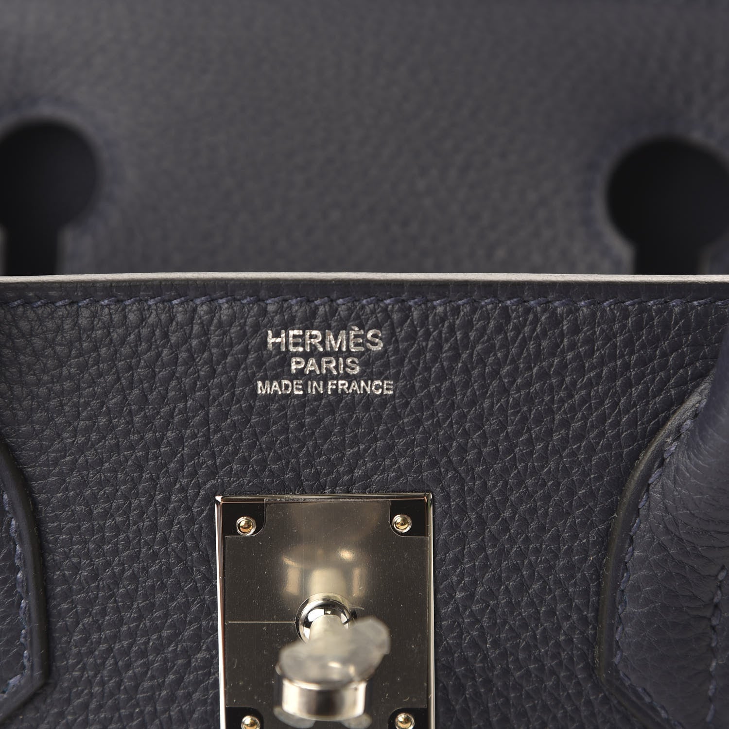 Hermes Togo Birkin 30 Bleu Nuit 7 of 10