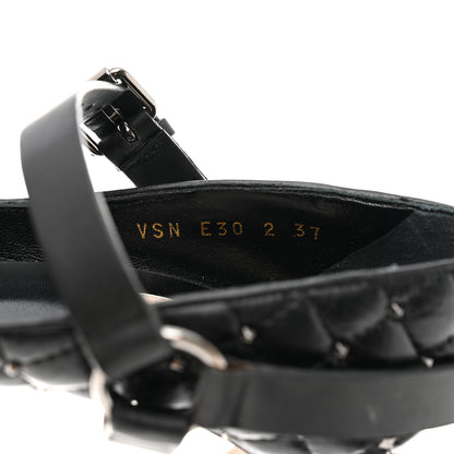 Valentino Garavani Nappa Rockstud Spike Mary Jane 105mm Pumps 37 Black 6 of 9