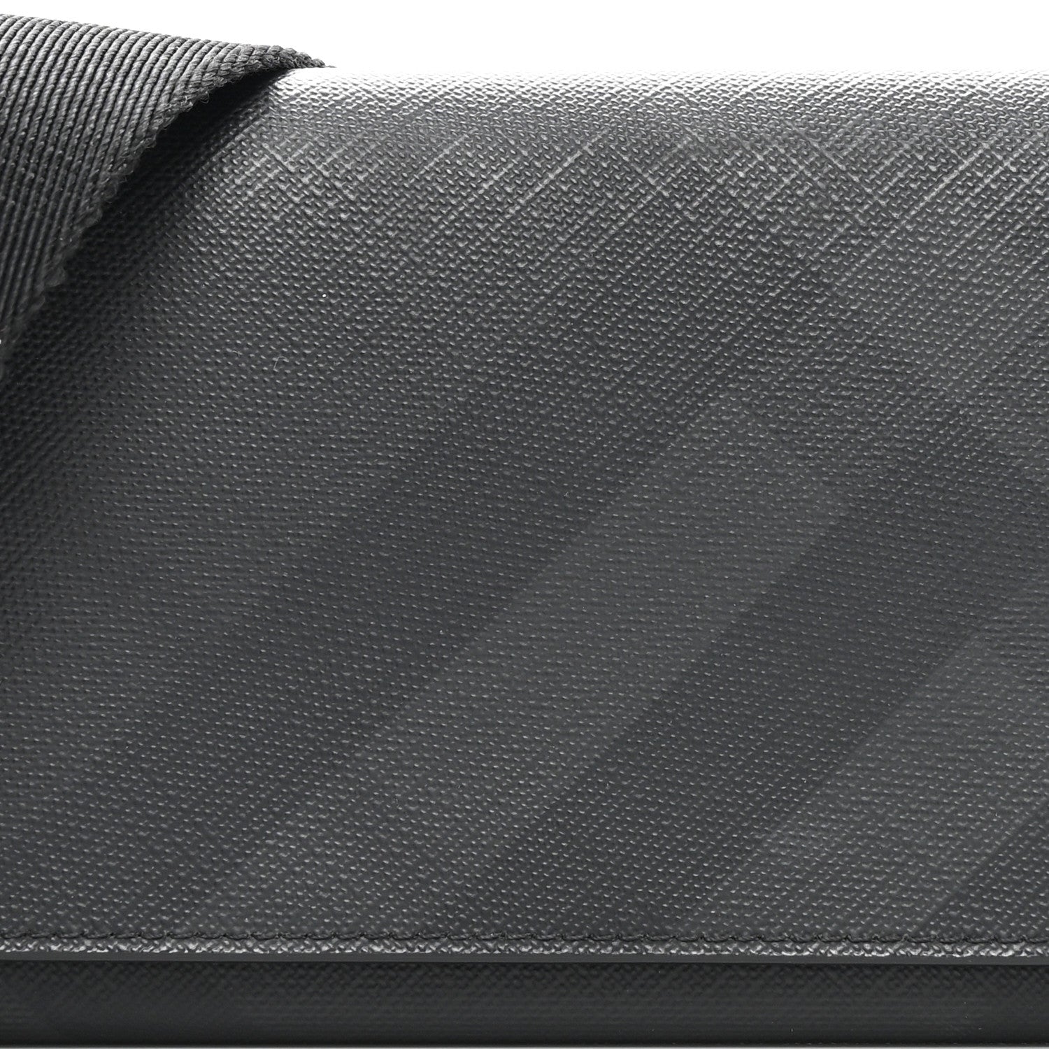 Burberry London Check Wallet with Detachable Strap Charcoal 9 of 12