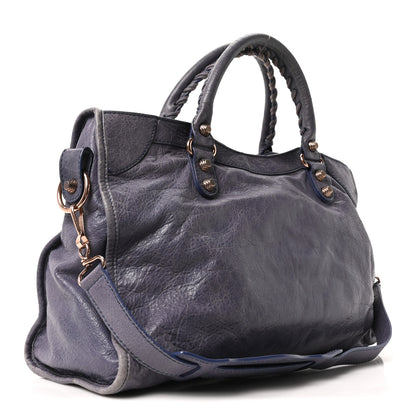 Balenciaga Agneau Giant 12 Rose Gold Hardware City Jacynthe 7 of 21