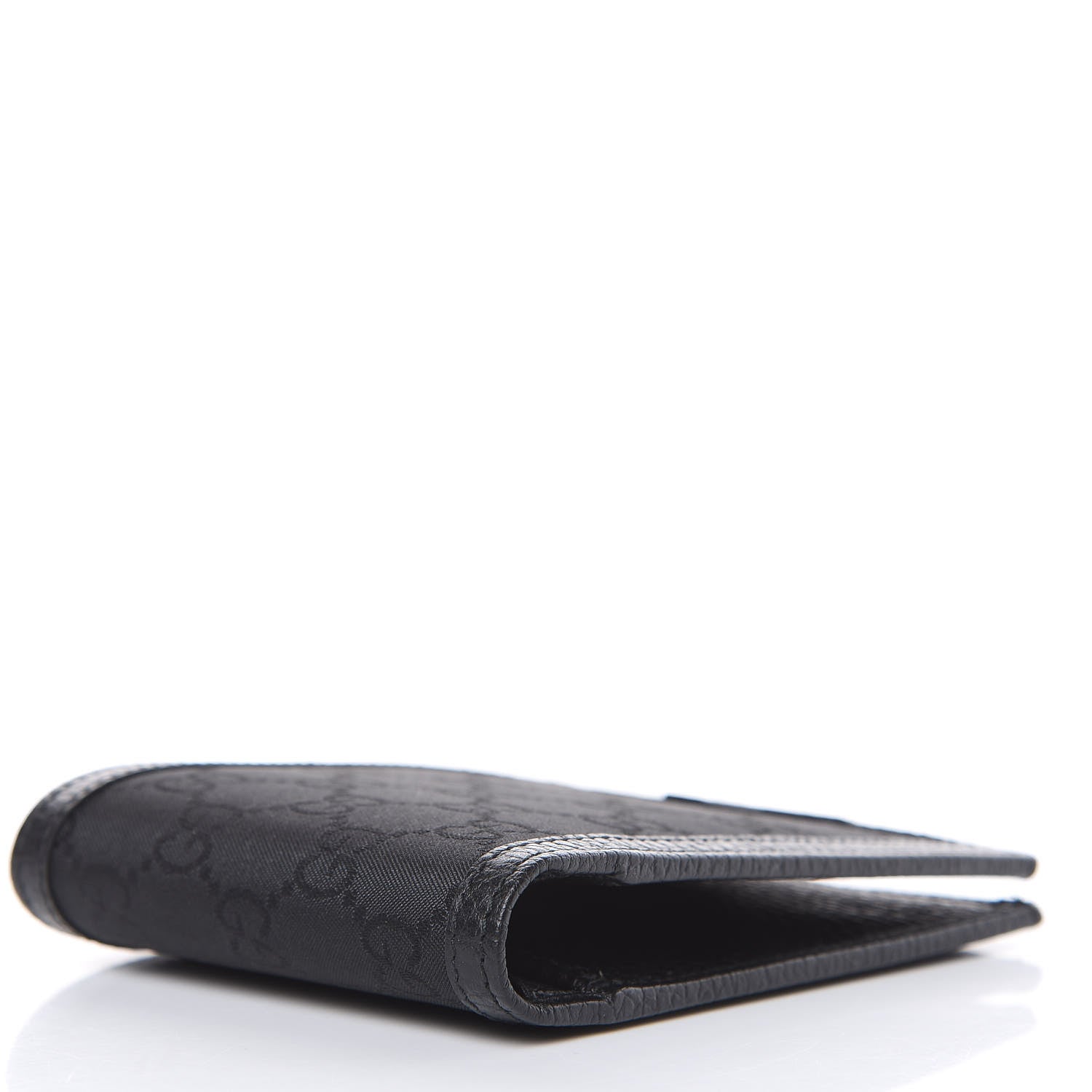 Gucci Nylon Monogram Bi-Fold Wallet Black 4 of 8