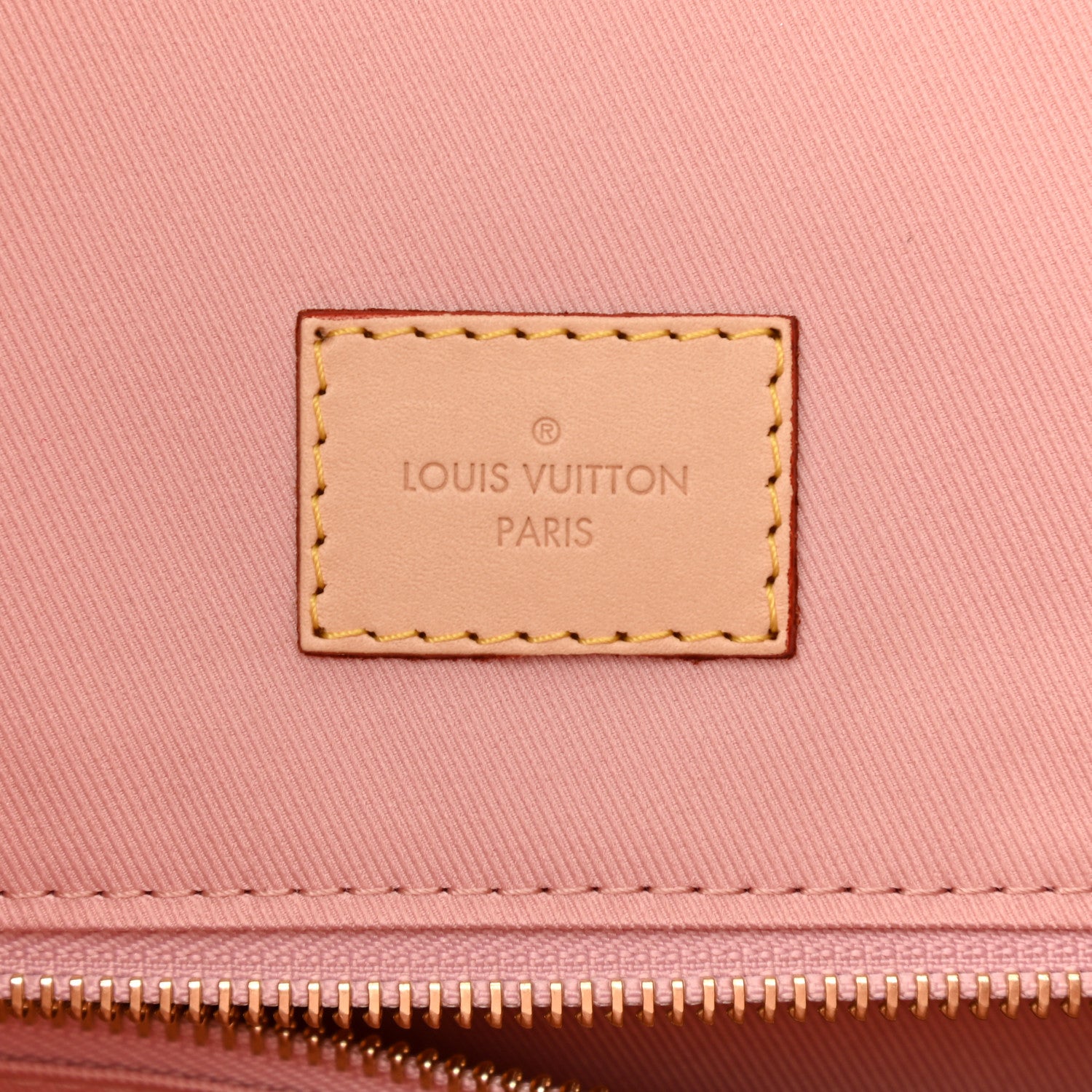 Louis Vuitton Damier Azur Graceful MM Rose Ballerine 5 of 9