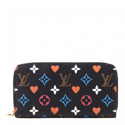 Louis Vuitton Game On Zippy Wallet Black 1 of 9