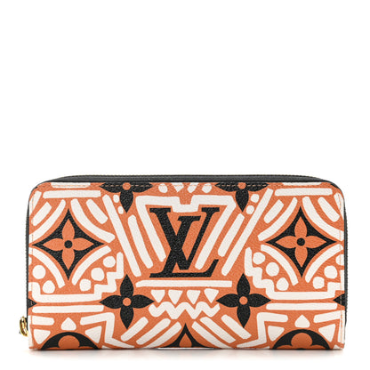 Louis Vuitton Monogram Giant Crafty Zippy Wallet Creme Caramel 1 of 8