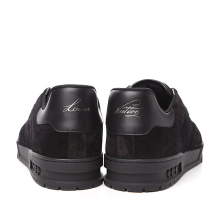 Louis Vuitton Suede Uniform Sneakers 9.5 Black 5 of 8