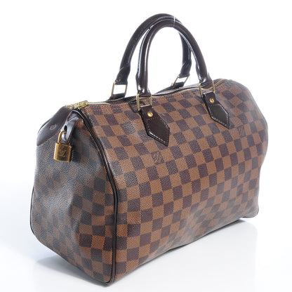 Louis Vuitton Damier Ebene Speedy 30 3 of 7