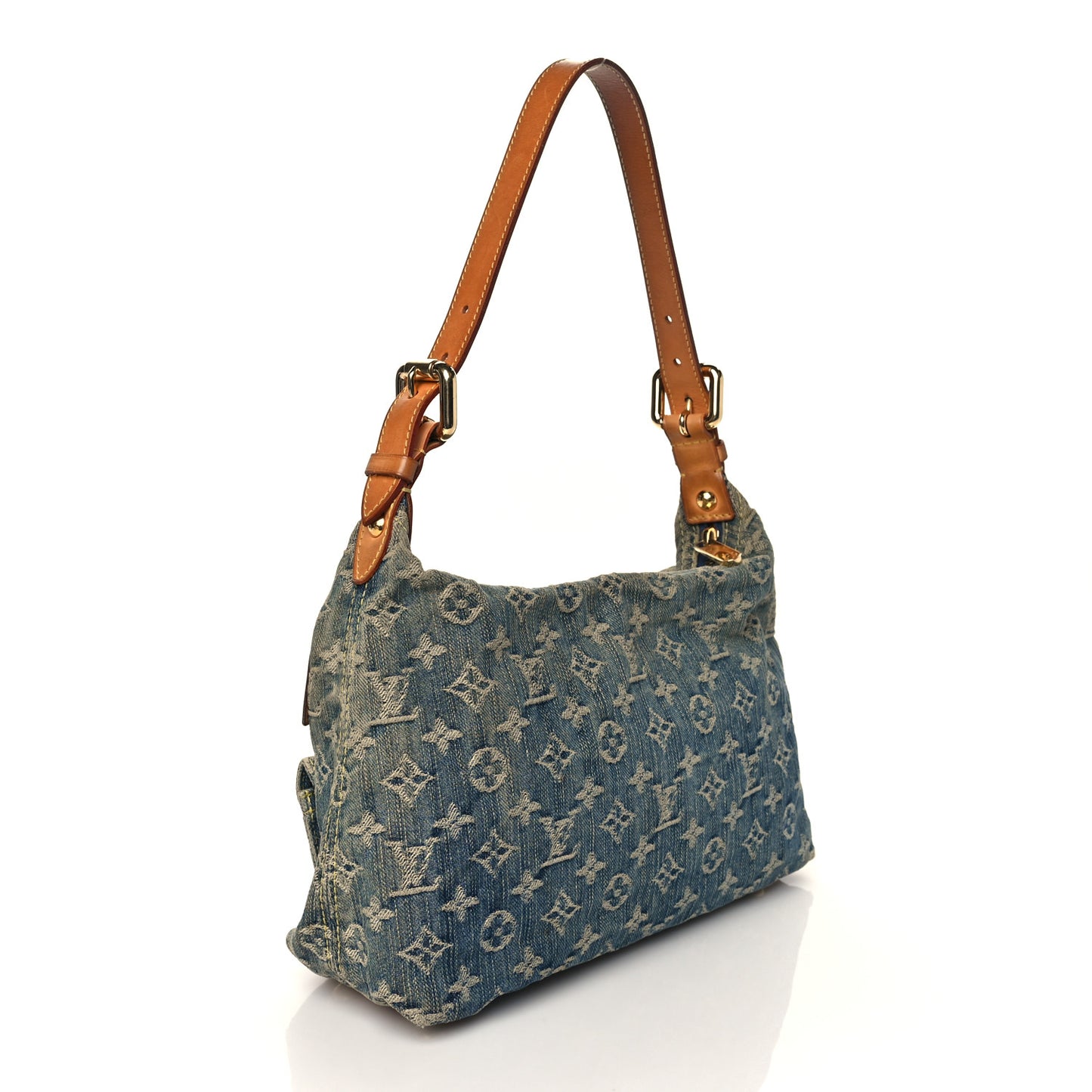 Monogram Denim Baggy PM Blue