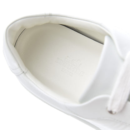 Hermes Calfskin Womens Advantage Sneakers 39.5 White 6 of 9