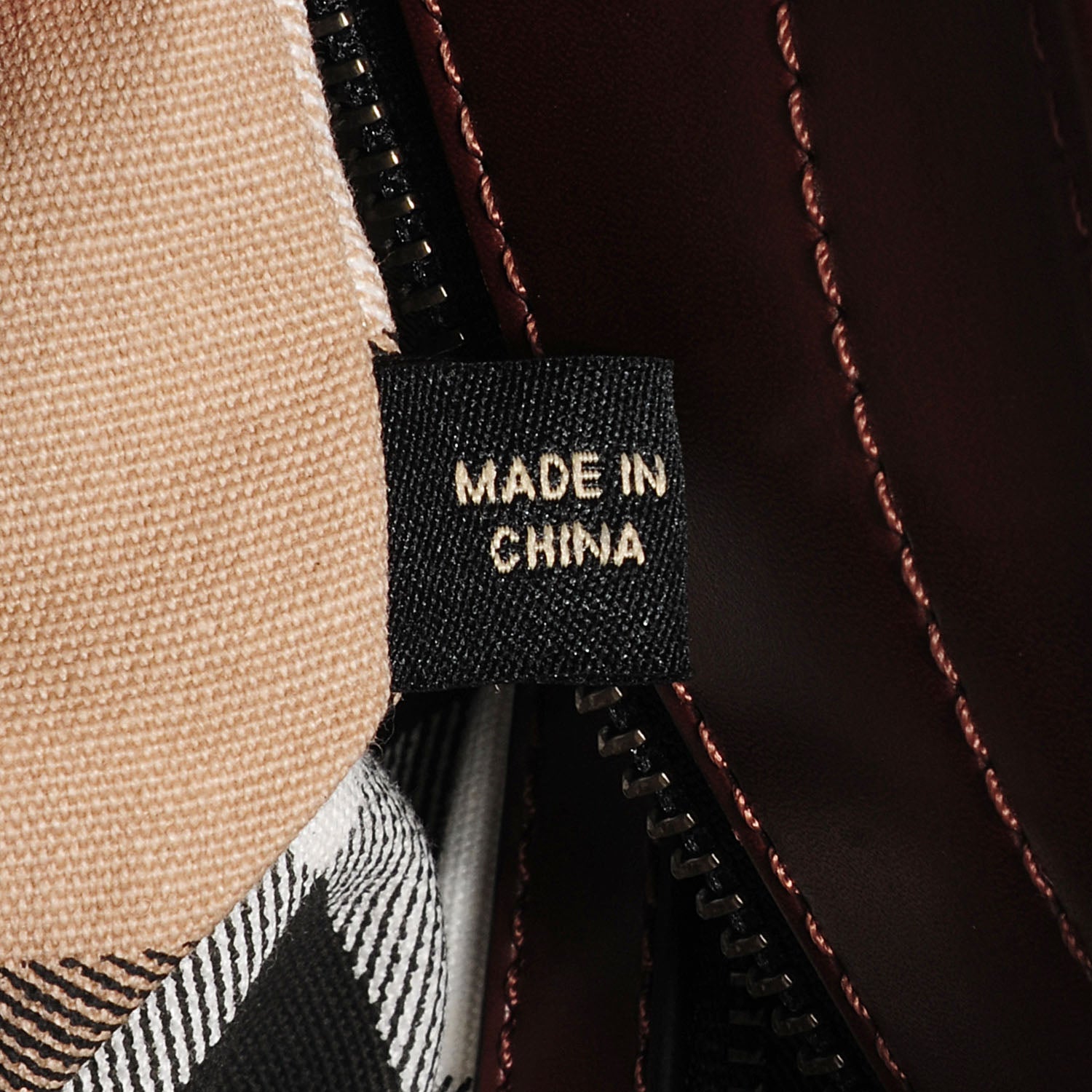 Burberry Canvas Mega Check Tote 7 of 9