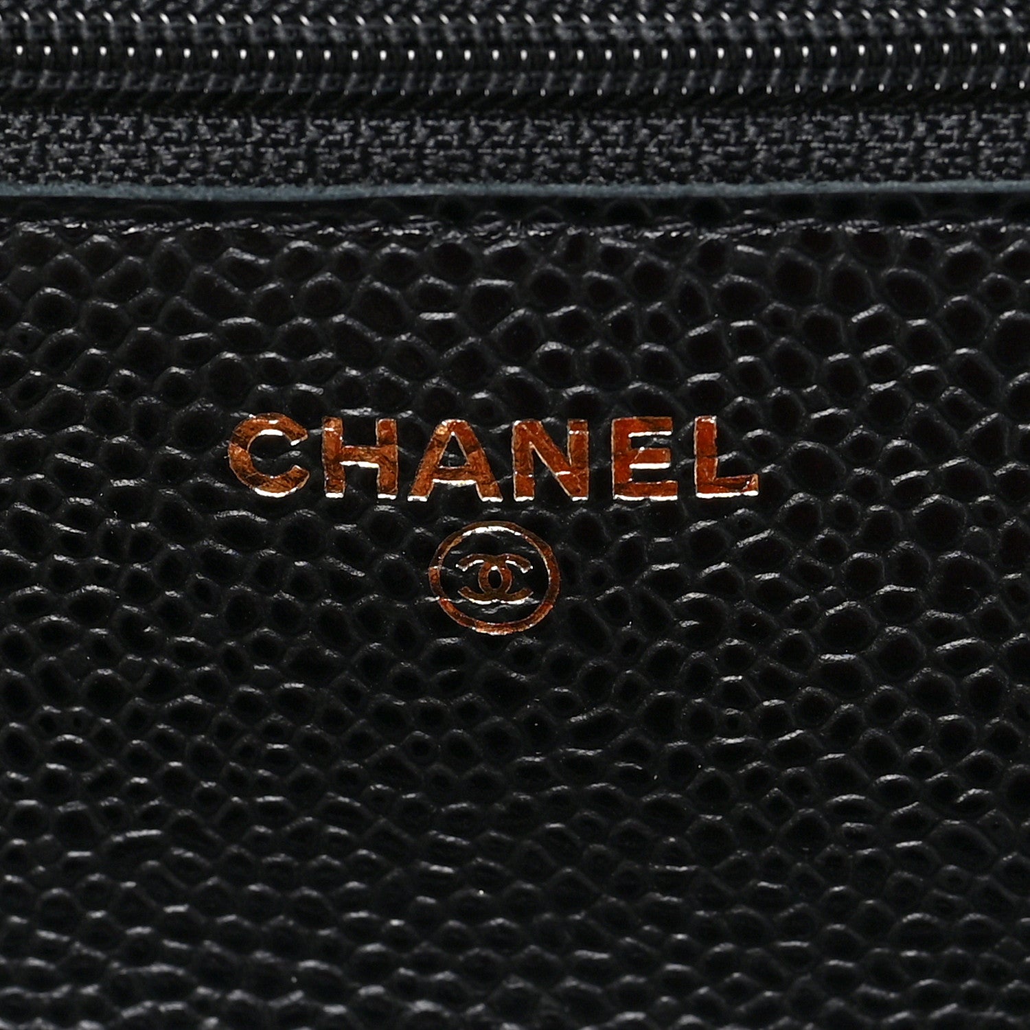 Chanel Caviar Quilted Wallet on Chain WOC Black 6 of 7
