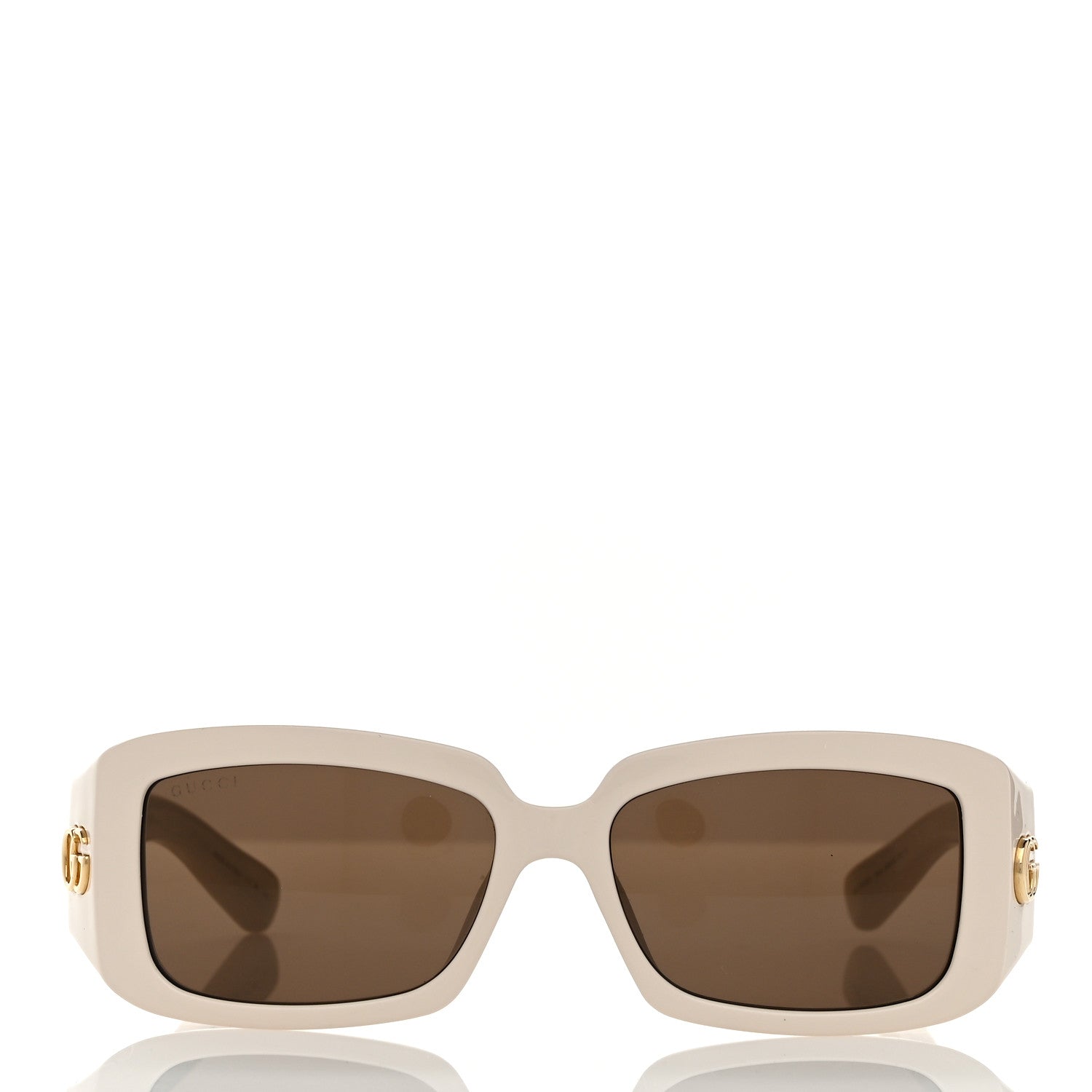 Gucci Acetate Rectangular Sunglasses GG1403SK White 2 of 7