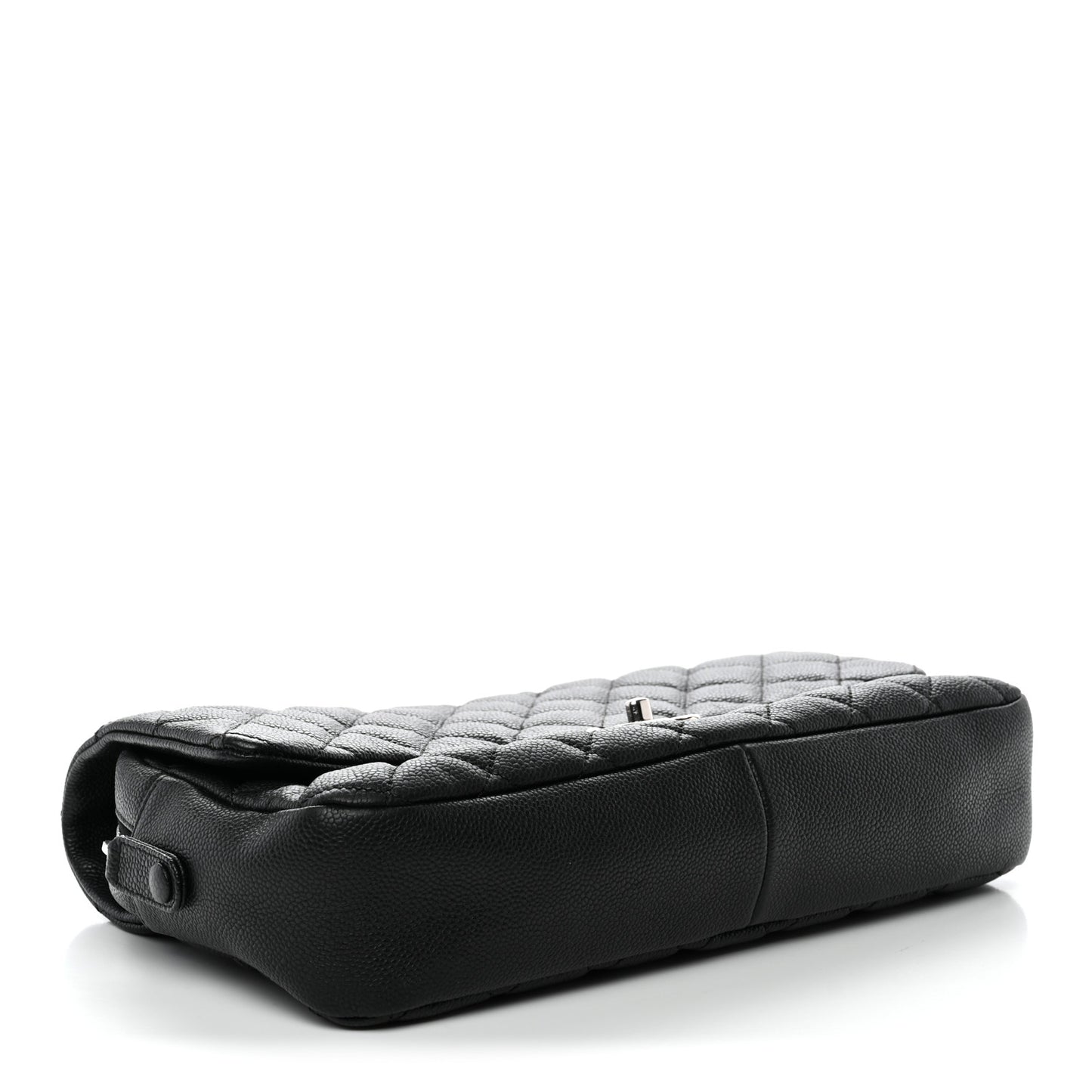 Caviar Quilted Jumbo Easy Flap Black