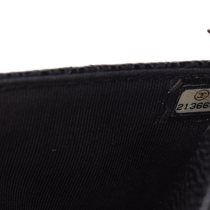 Chanel Caviar Quilted Wallet On Chain WOC Black 10 of 12