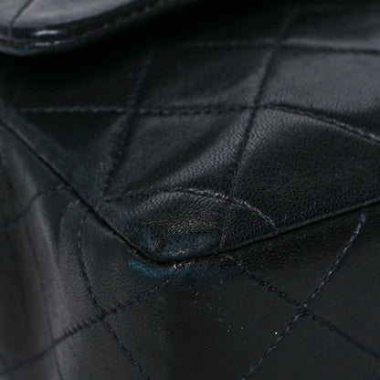 Chanel Lambskin Quilted Small Double Flap Black 10 of 17