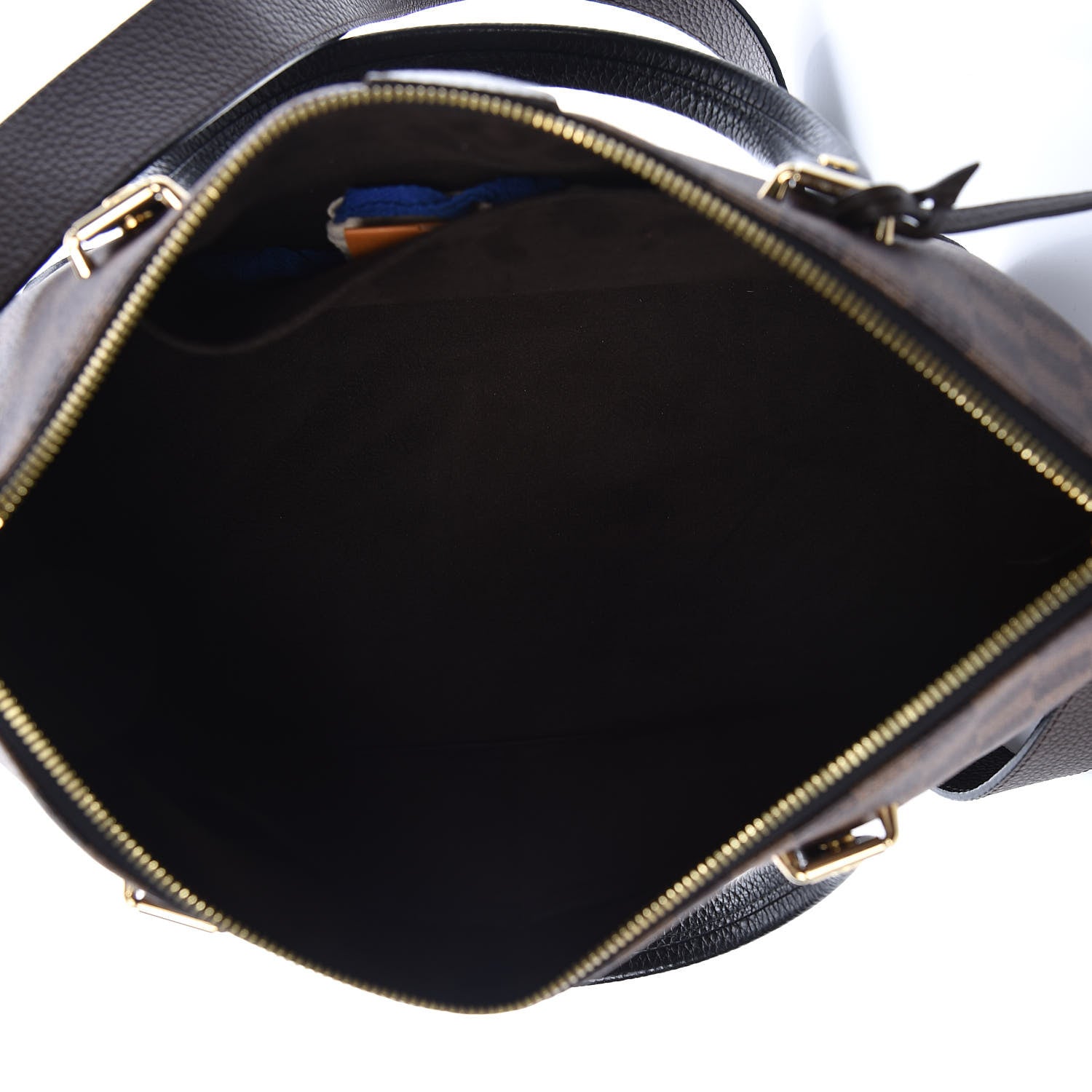 Louis Vuitton Damier Ebene Hyde Park Black 5 of 10