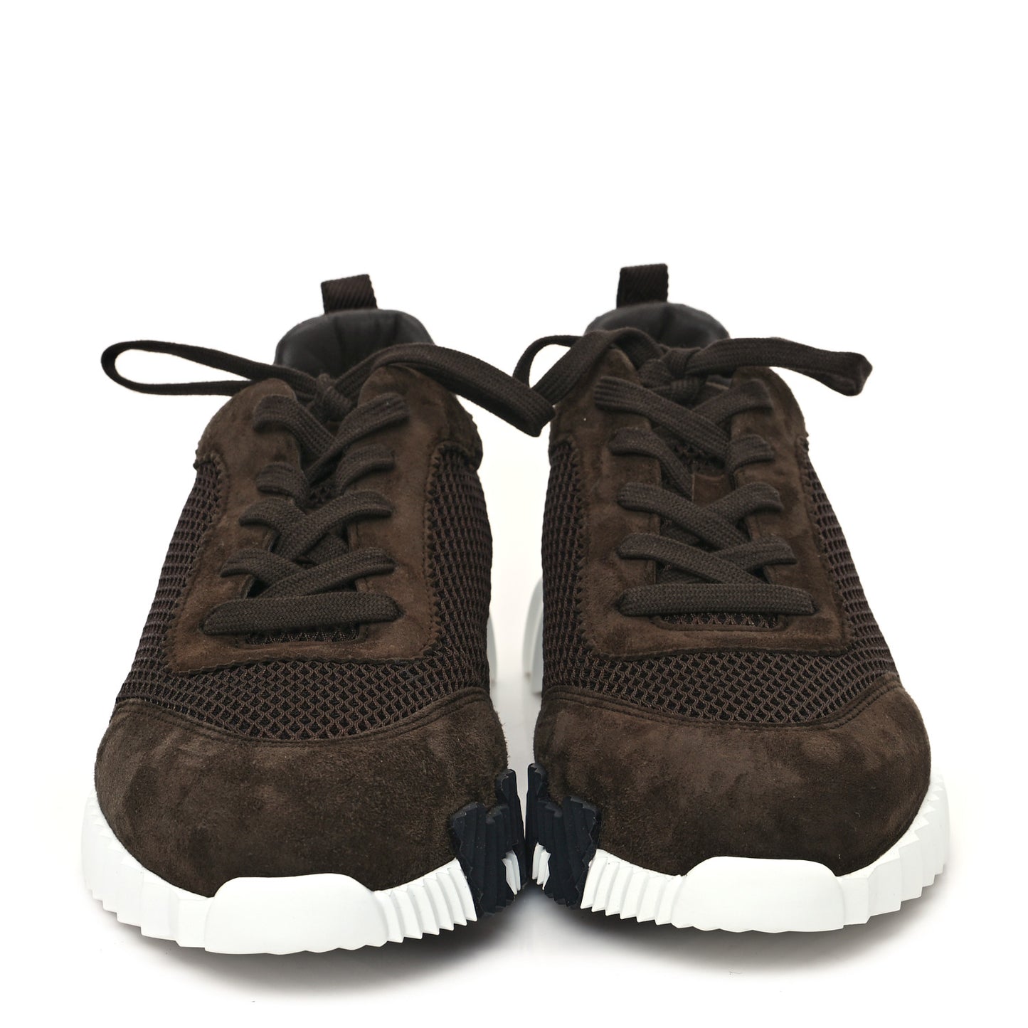 Graphic Mesh Suede Goatskin Mens Bouncing Sneakers 42 Ecorce