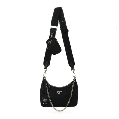Prada Nylon Re-Edition 2005 Shoulder Bag Black 1 of 11