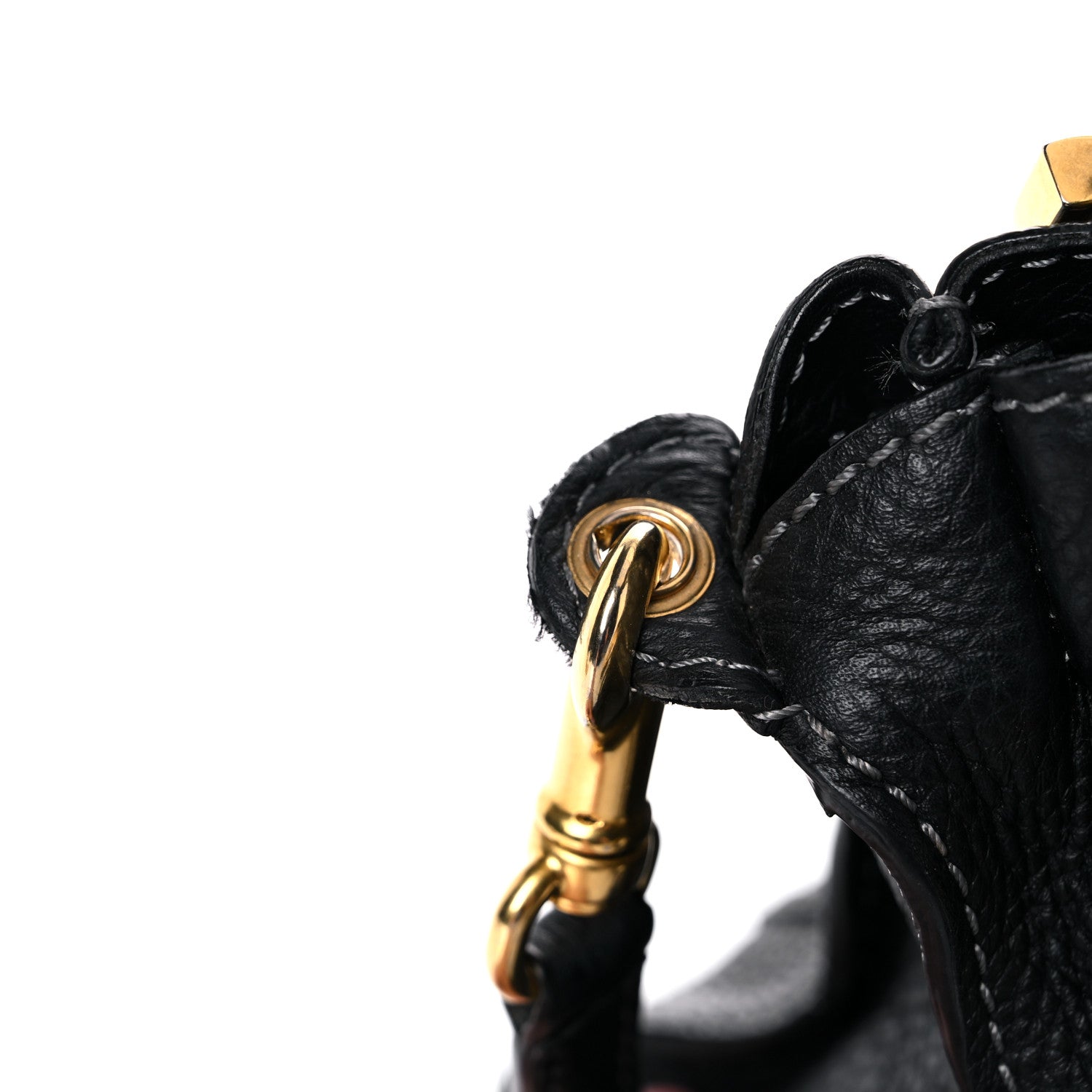 Chloe Calfskin Small Marcie Satchel Black 18 of 23