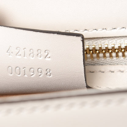 Gucci Calfskin Small Sylvie Shoulder Bag White 7 of 14