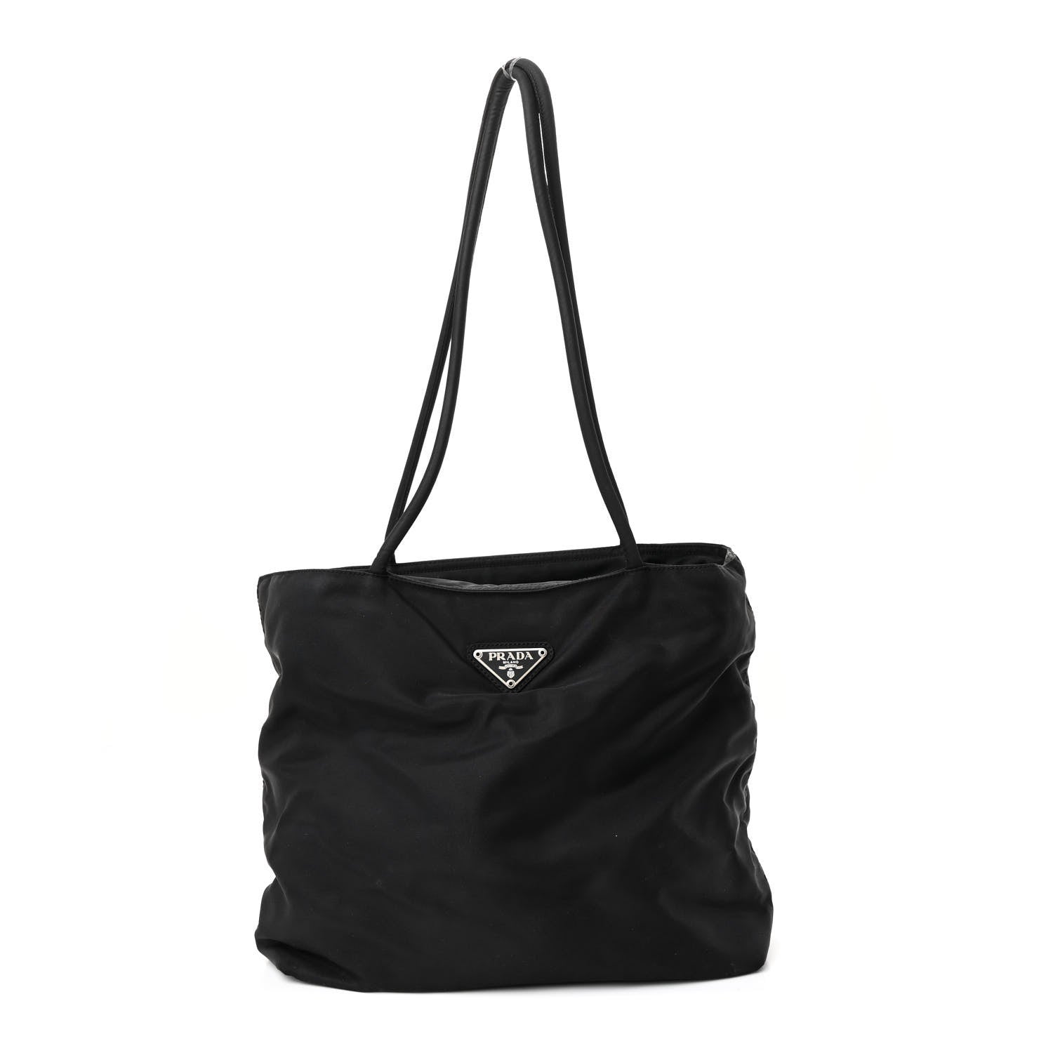 Prada Tessuto Nylon Shoulder Bag Black 1 of 11