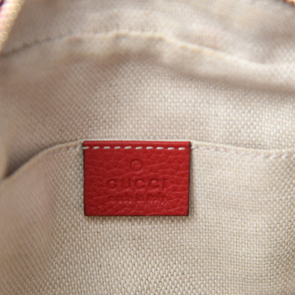 Gucci Pebbled Calfskin Small Soho Disco Bag Tabasco Red 8 of 11